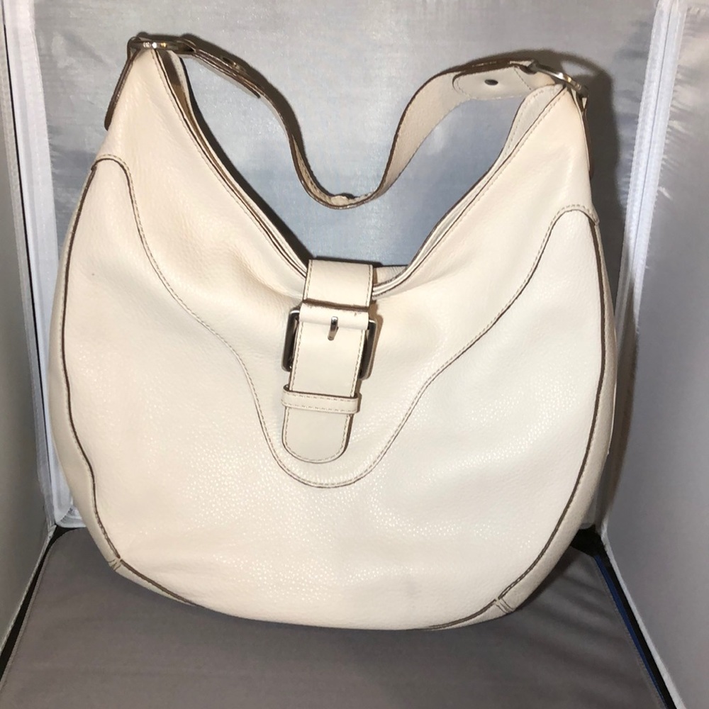Michael Kors “winter white” soho handbag.